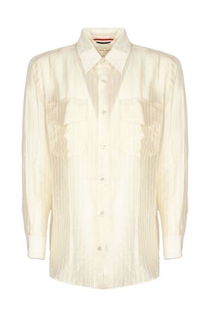 Camicia in misto lyocel panna NEW YORK | IVAN8K055PANNA